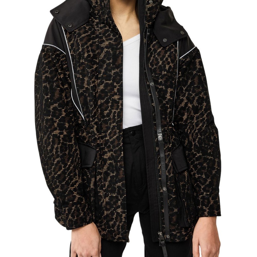 Mackage Simona Hooded Contrast Puffer Coat - NEW